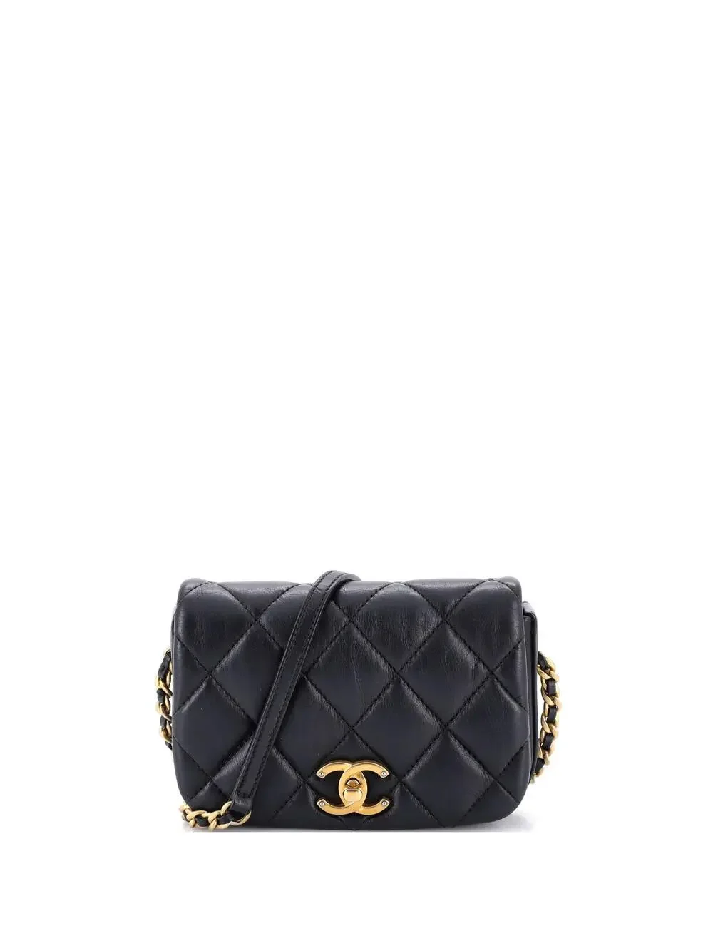 Chanel Nailed Cc Full Flap Bag Quilted #233999C40B